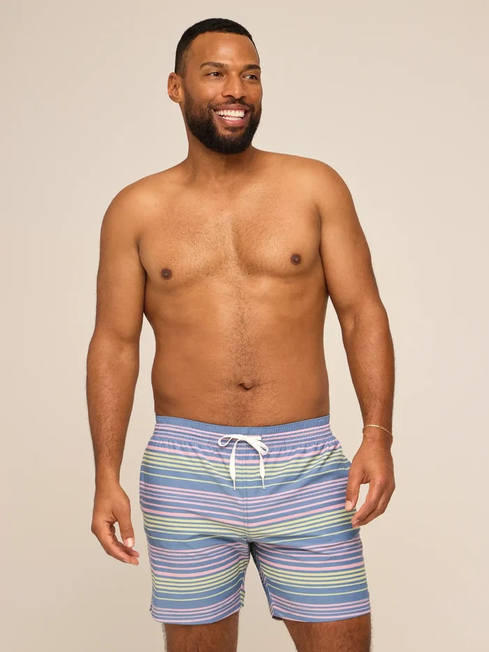 The Blossom Bands 5.5" (Classic Lined Swim Trunk) - Image 2 - Chubbies Shorts