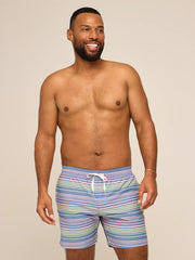 The Blossom Bands 5.5" (Classic Lined Swim Trunk) - Image 2 - Chubbies Shorts