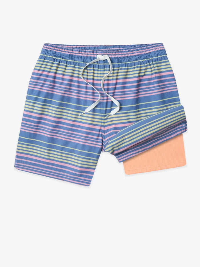 The Blossom Bands 5.5" (Classic Lined Swim Trunk) - Image 1 - Chubbies Shorts