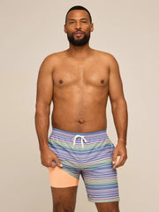 The Blossom Bands 7" (Classic Lined Swim Trunk) - Image 1 - Chubbies Shorts