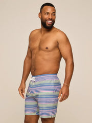The Blossom Bands 7" (Classic Lined Swim Trunk) - Image 4 - Chubbies Shorts