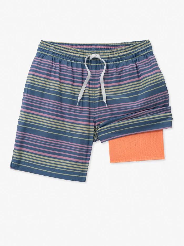 The Blossom Bands 7" (Classic Lined Swim Trunk) - Image 1 - Chubbies Shorts