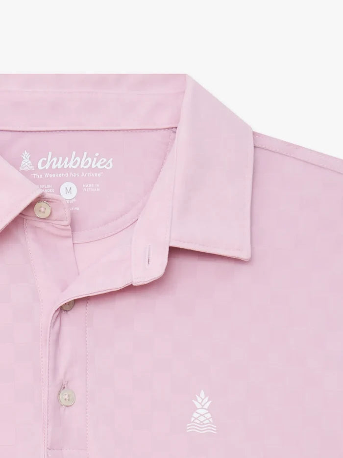The Blushes (Textured Performance Polo) - Image 6 - Chubbies Shorts