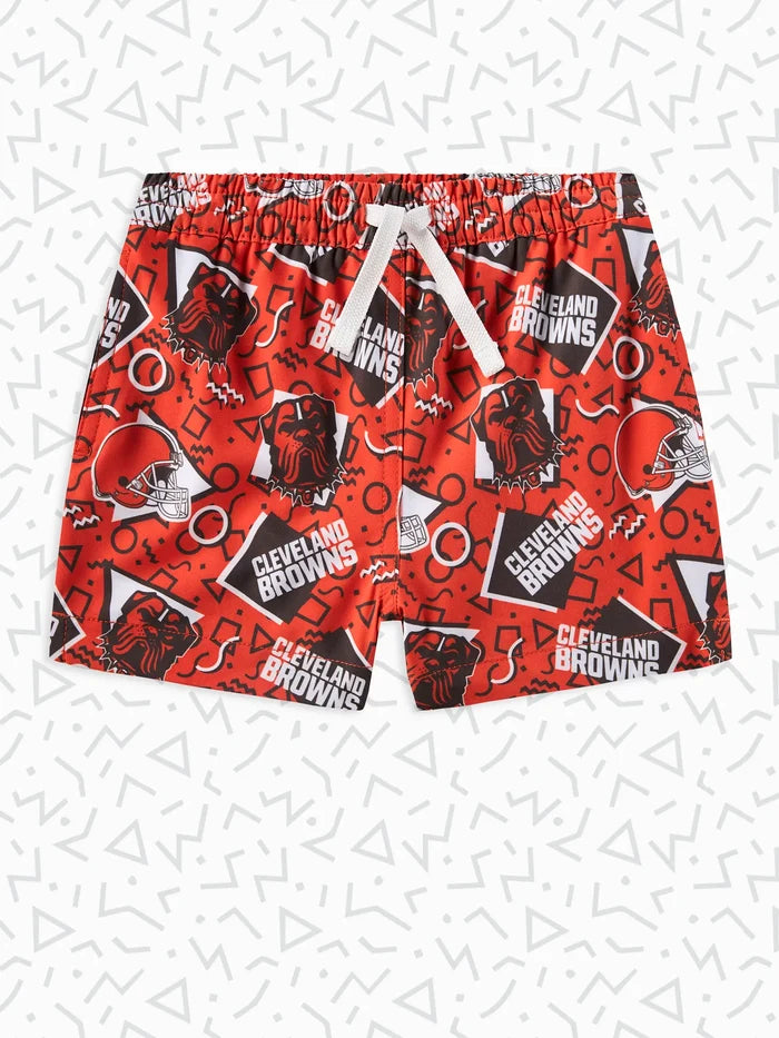 The Browns Game Day Fit (Toddler Swim Trunk) - Image 1 - Chubbies Shorts