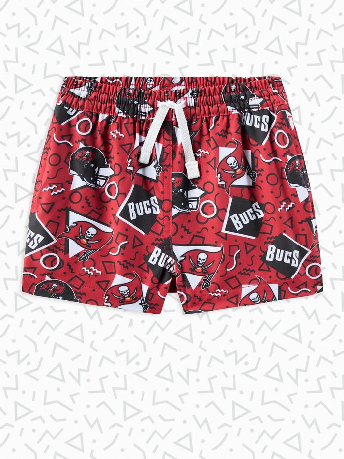 The Buccaneers Game Day Fit (Toddler Swim Trunk) - Image 1 - Chubbies Shorts