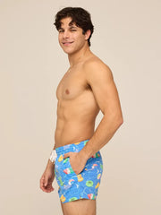 The Cannonball Crews 4" (Classic Lined Swim Trunk) - Image 3 - Chubbies Shorts