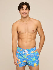 The Cannonball Crews 4" (Classic Lined Swim Trunk) - Image 4 - Chubbies Shorts