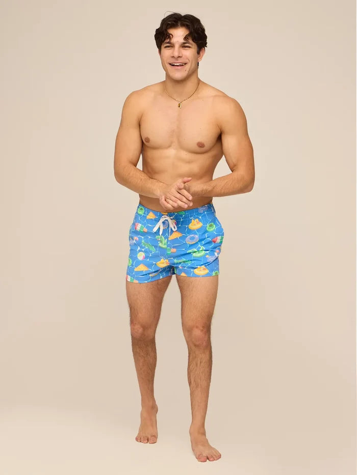 The Cannonball Crews 4" (Classic Lined Swim Trunk) - Image 5 - Chubbies Shorts