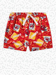 The Chiefs Game Day Fit (Toddler Swim Trunk) - Image 1 - Chubbies Shorts