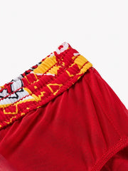 The Chiefs Game Day Fit (Toddler Swim Trunk) - Image 2 - Chubbies Shorts