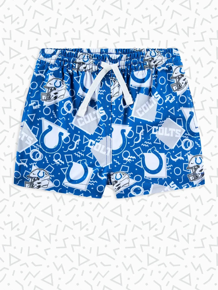 The Colts Game Day Fit (Toddler Swim Trunk) - Image 1 - Chubbies Shorts