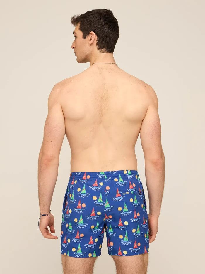 The Come Sail Aways 5.5" (Classic Lined Swim Trunk) - Image 2 - Chubbies Shorts