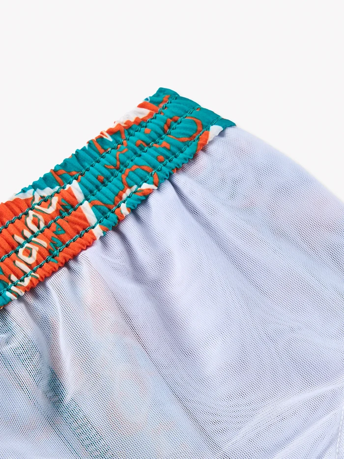 The Dolphins Game Day Fit (Toddler Swim Trunk) - Image 3 - Chubbies Shorts