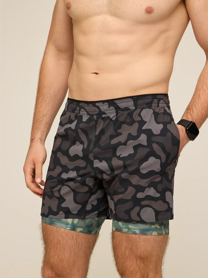 The Duck & Covers 5.5" (Ultimate Training Short)- Black - Image 1 - Chubbies Shorts
