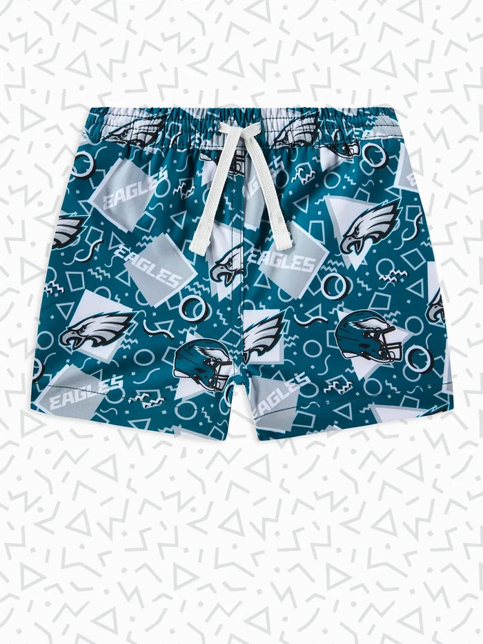 The Eagles Game Day Fit (Toddler Swim Trunk) - Image 1 - Chubbies Shorts