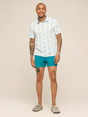 The Easygoer (Range Polo)- Solar Flare - Image 4 - Chubbies Shorts