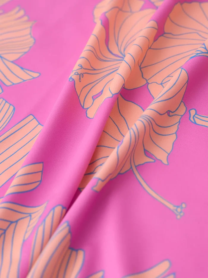 The Flamingo Flora (Performance Polo) - Image 3 - Chubbies Shorts
