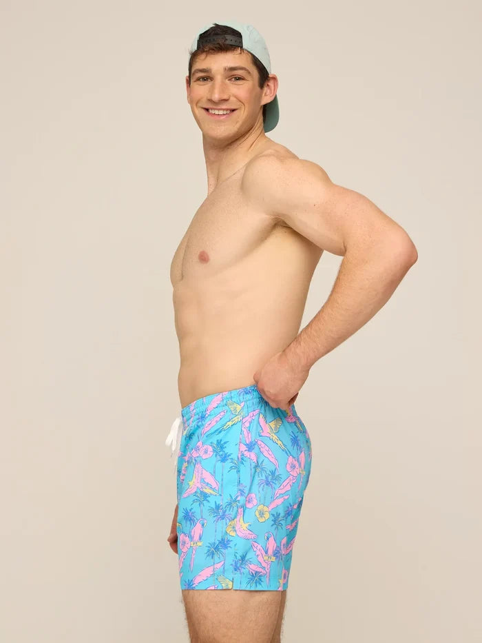 The Flock Parties 5.5" (Classic Lined Swim Trunk) - Image 3 - Chubbies Shorts