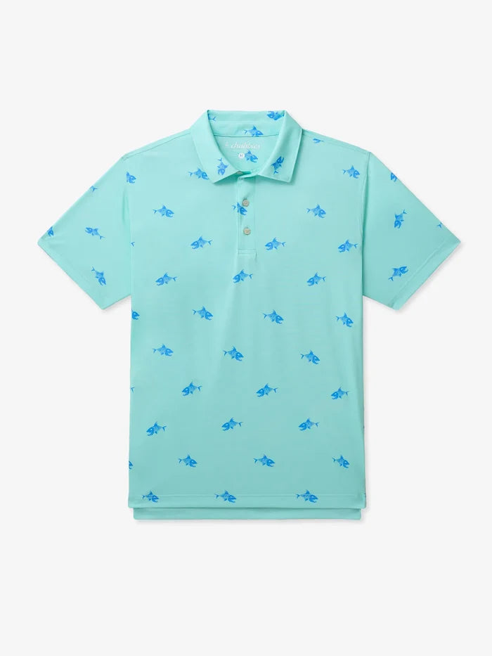 The I Feel It In My Bones (Performance Polo)- Green - Image 1 - Chubbies Shorts