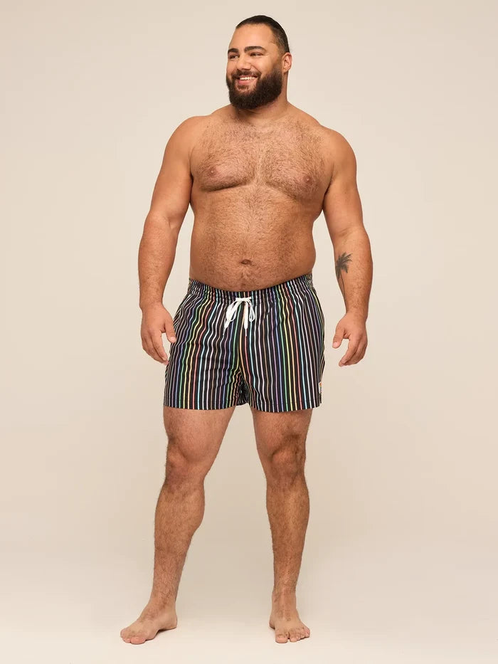 The Luminous Identity 4" (Classic Lined Swim Trunk) - Image 5 - Chubbies Shorts