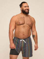 The Luminous Identity 5.5" (Classic Lined Swim Trunk) - Image 1 - Chubbies Shorts