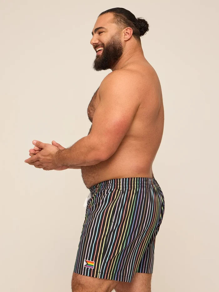 The Luminous Identity 5.5" (Classic Lined Swim Trunk) - Image 4 - Chubbies Shorts