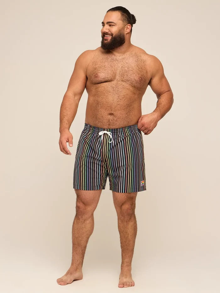 The Luminous Identity 5.5" (Classic Lined Swim Trunk) - Image 5 - Chubbies Shorts