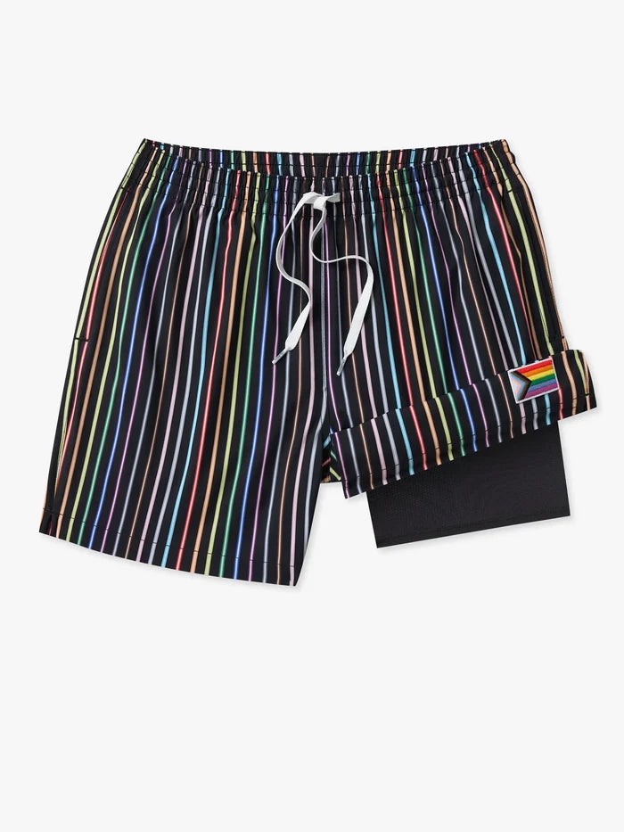 The Luminous Identity 5.5" (Classic Lined Swim Trunk) - Image 1 - Chubbies Shorts