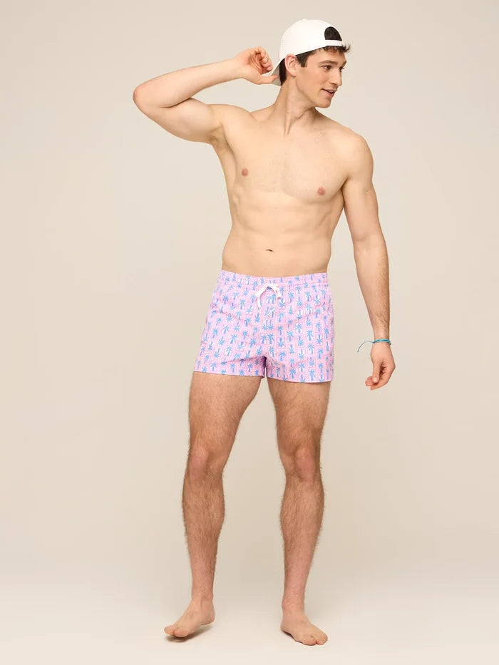 The Miami Mosaic 4" (Classic Lined Swim Trunk) - Image 5 - Chubbies Shorts
