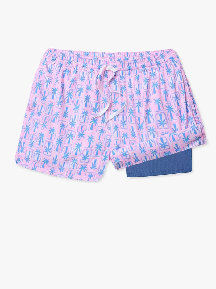 The Miami Mosaic 4" (Classic Lined Swim Trunk) - Image 1 - Chubbies Shorts
