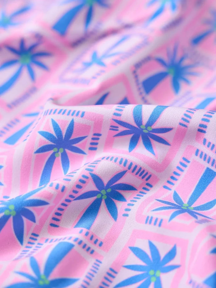 The Miami Mosaic 4" (Classic Lined Swim Trunk) - Image 2 - Chubbies Shorts