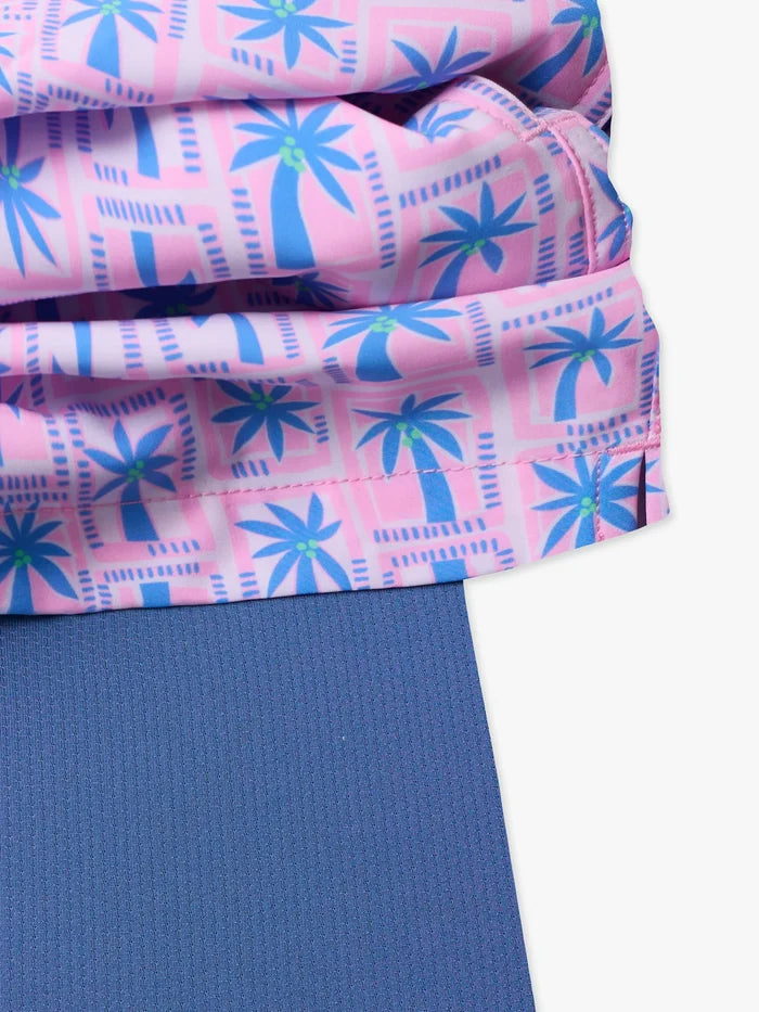 The Miami Mosaic 4" (Classic Lined Swim Trunk) - Image 3 - Chubbies Shorts