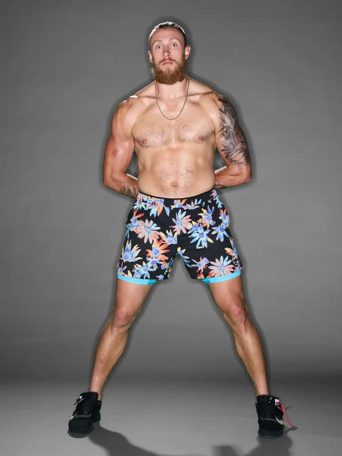 The Midnight Jungle 5.5" (Ultimate Training Short) - Image 1 - Chubbies Shorts
