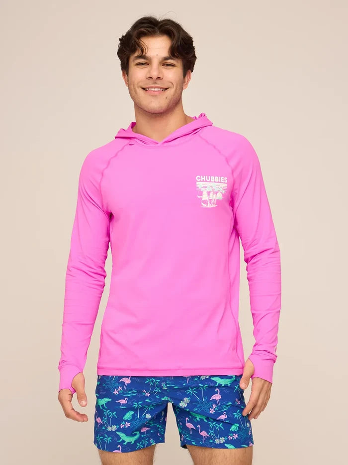 The Not Looking Back (Sun Hoodie) - Image 1 - Chubbies Shorts