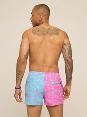 The Pacific Grids 4" (Classic Lined Swim Trunk) - Image 2 - Chubbies Shorts
