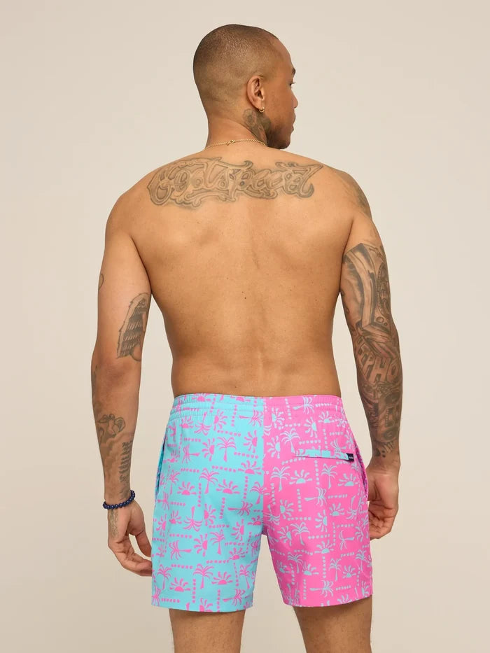 The Pacific Grids 5.5" (Classic Lined Swim Trunk) - Image 2 - Chubbies Shorts