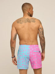 The Pacific Grids 5.5" (Classic Lined Swim Trunk) - Image 2 - Chubbies Shorts