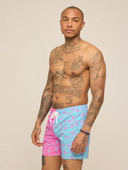 The Pacific Grids 5.5" (Classic Lined Swim Trunk) - Image 3 - Chubbies Shorts