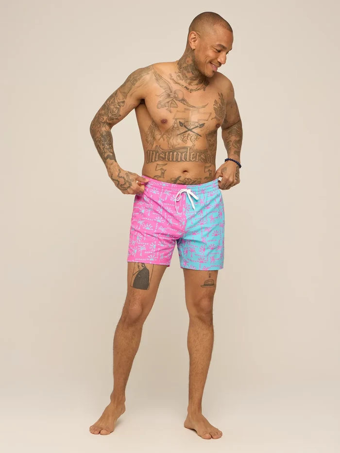 The Pacific Grids 5.5" (Classic Lined Swim Trunk) - Image 5 - Chubbies Shorts