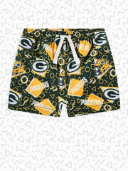 The Packers Game Day Fit (Toddler Swim Trunk) - Image 1 - Chubbies Shorts