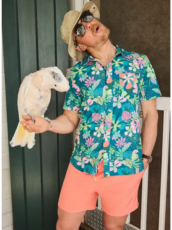 The Rainforest Cache (Performance Friday Shirt) - Image 5 - Chubbies Shorts