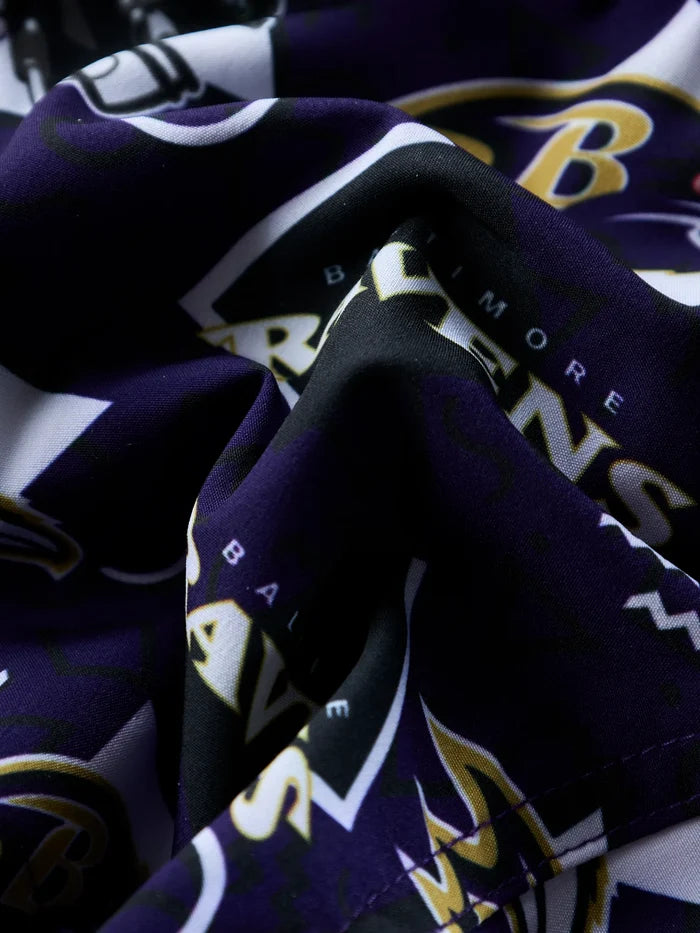 The Ravens Game Day Fit (Toddler Swim Trunk) - Image 2 - Chubbies Shorts