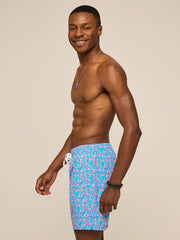 The Spades 7" (Classic Lined Swim Trunk) - Image 4 - Chubbies Shorts