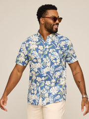 The Starry Night Stem (Resort Weave Friday Shirt) - Image 1 - Chubbies Shorts