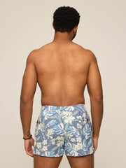 The Starry Night Stems 4" (Classic Lined Swim Trunk) - Image 5 - Chubbies Shorts