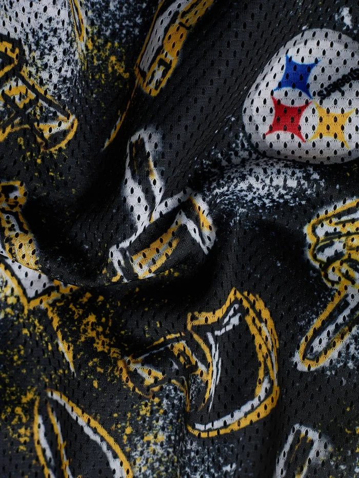 The Steelers First Round Fit (Mesh Short) - Image 2 - Chubbies Shorts