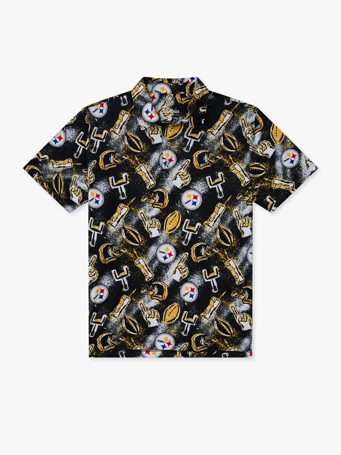 The Steelers First Round Fit (Polo) - Image 1 - Chubbies Shorts