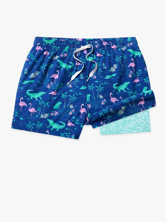 The Swamp & Circumstances 4" (Classic Lined Swim Trunk) - Image 1 - Chubbies Shorts