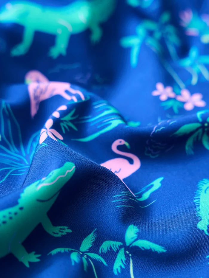The Swamp & Circumstances 4" (Classic Lined Swim Trunk) - Image 2 - Chubbies Shorts