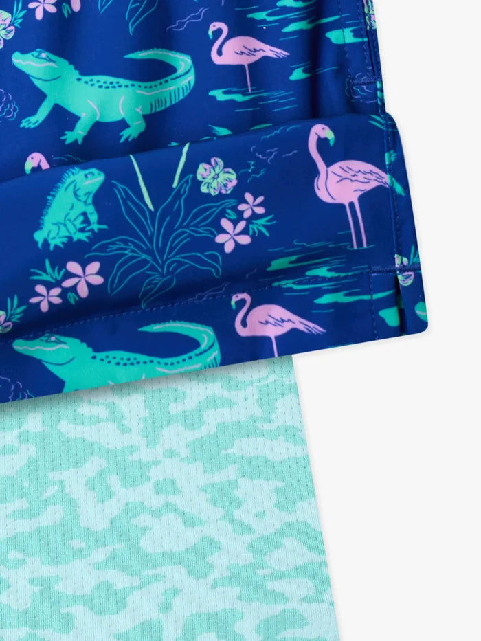 The Swamp & Circumstances 4" (Classic Lined Swim Trunk) - Image 3 - Chubbies Shorts